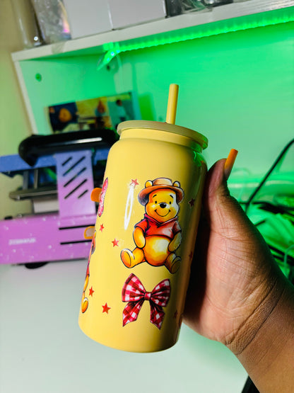 Pooh & bows cup