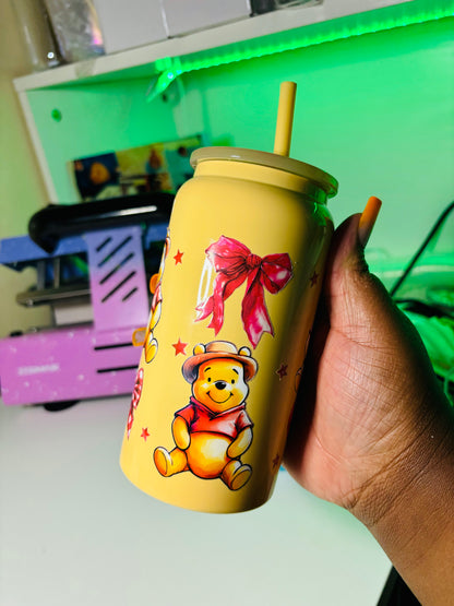 Pooh & bows cup