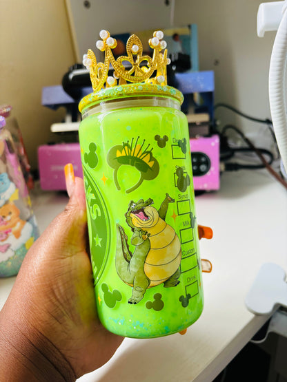 Princess Tiana snow globe cup