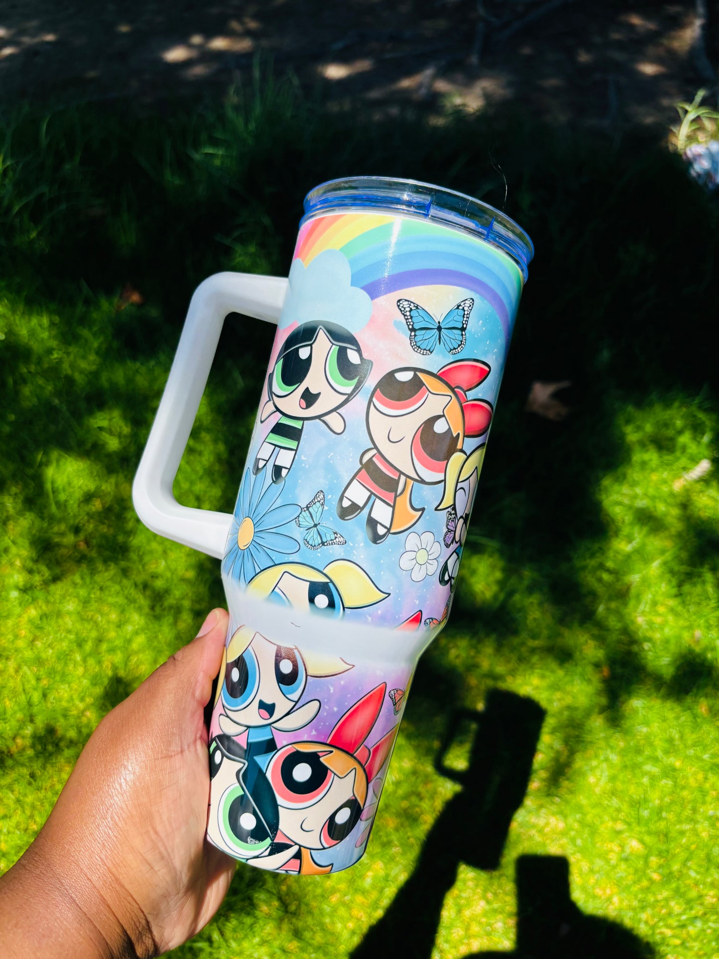 Power girls 40oz tumbler