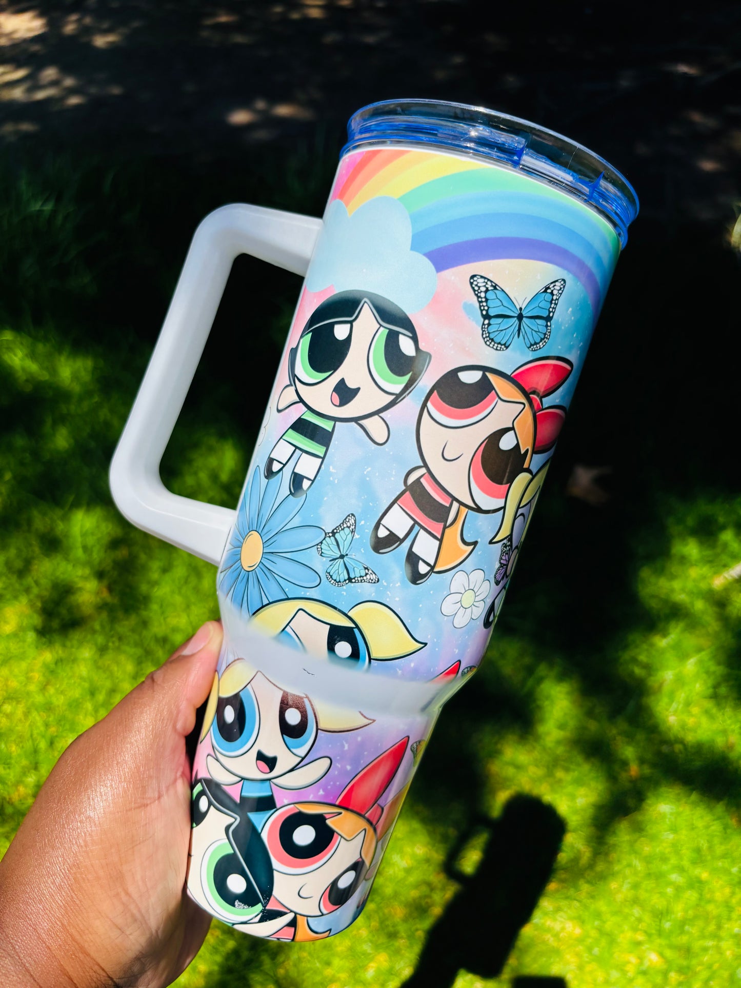 Power girls 40oz tumbler