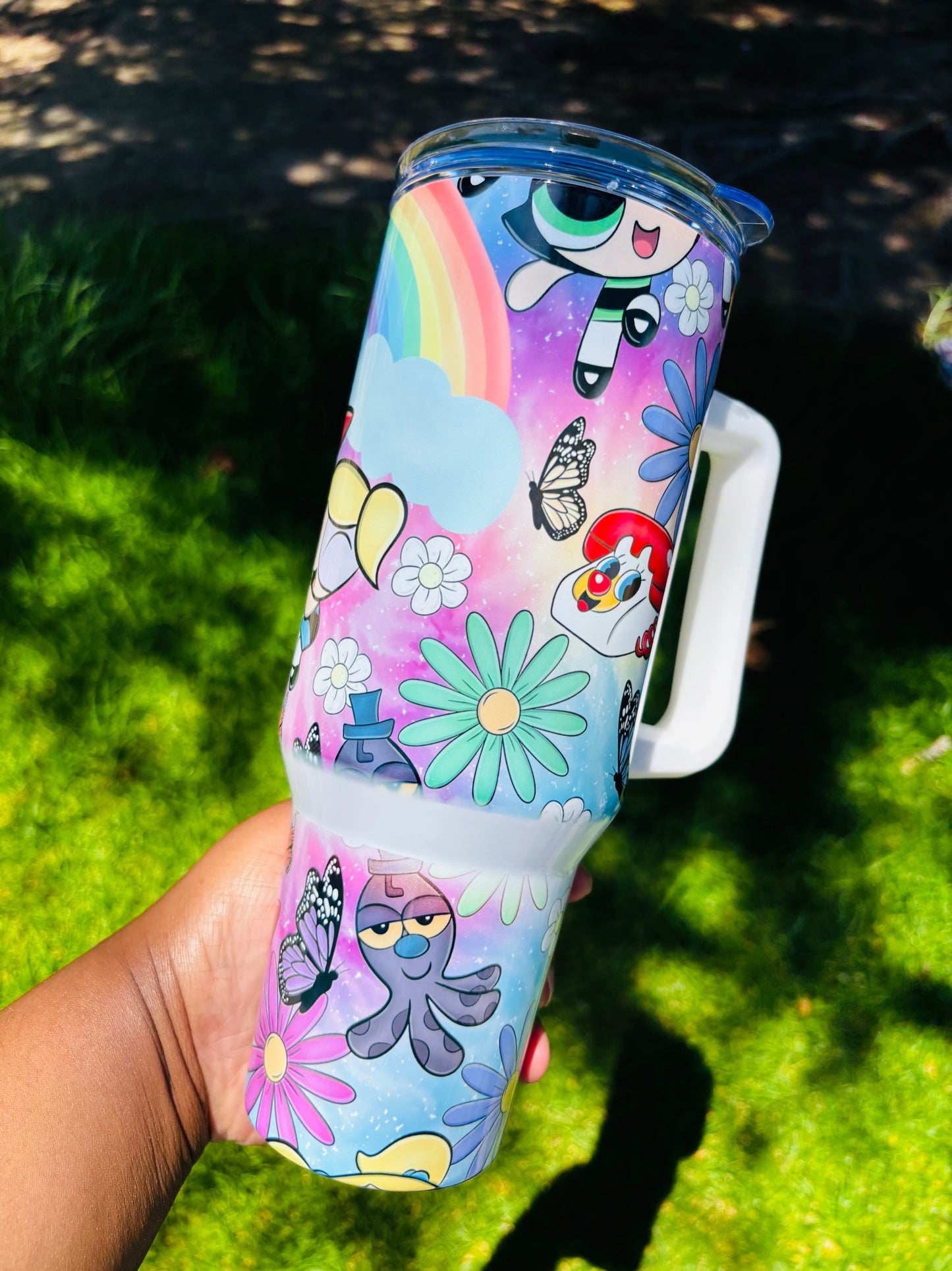 Power girls 40oz tumbler