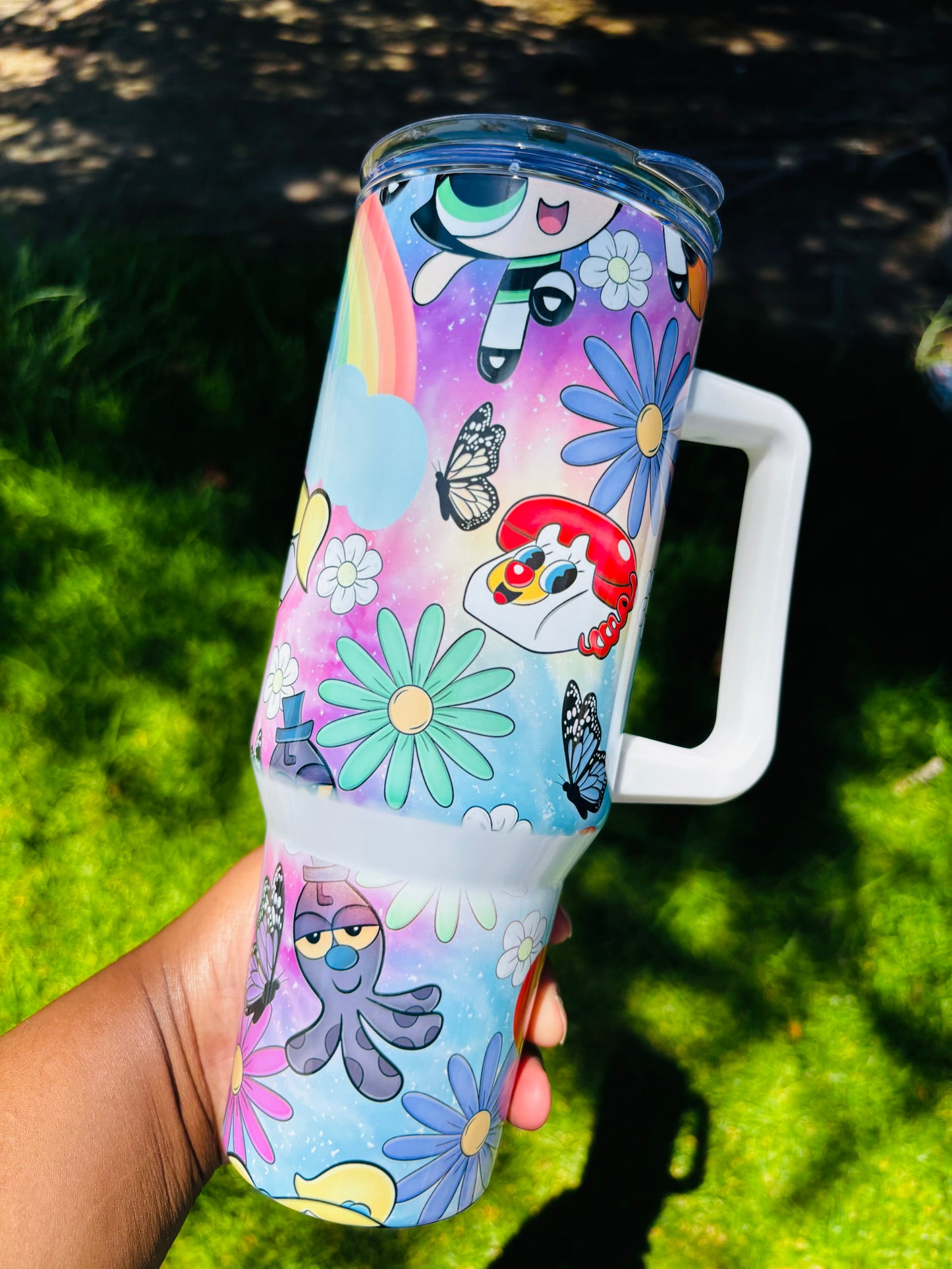 Power girls 40oz tumbler