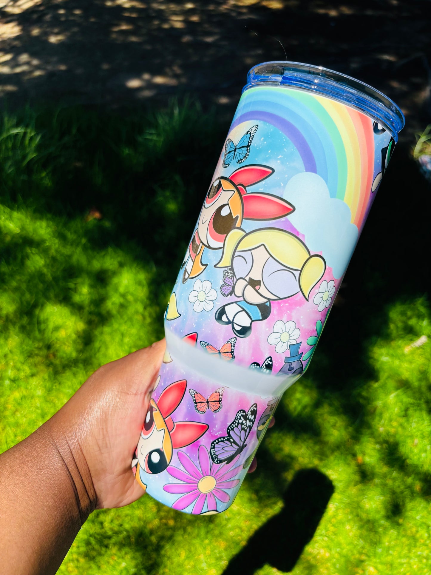 Power girls 40oz tumbler
