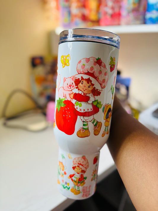 Strawberry shortcake & friends 40oz tumbler