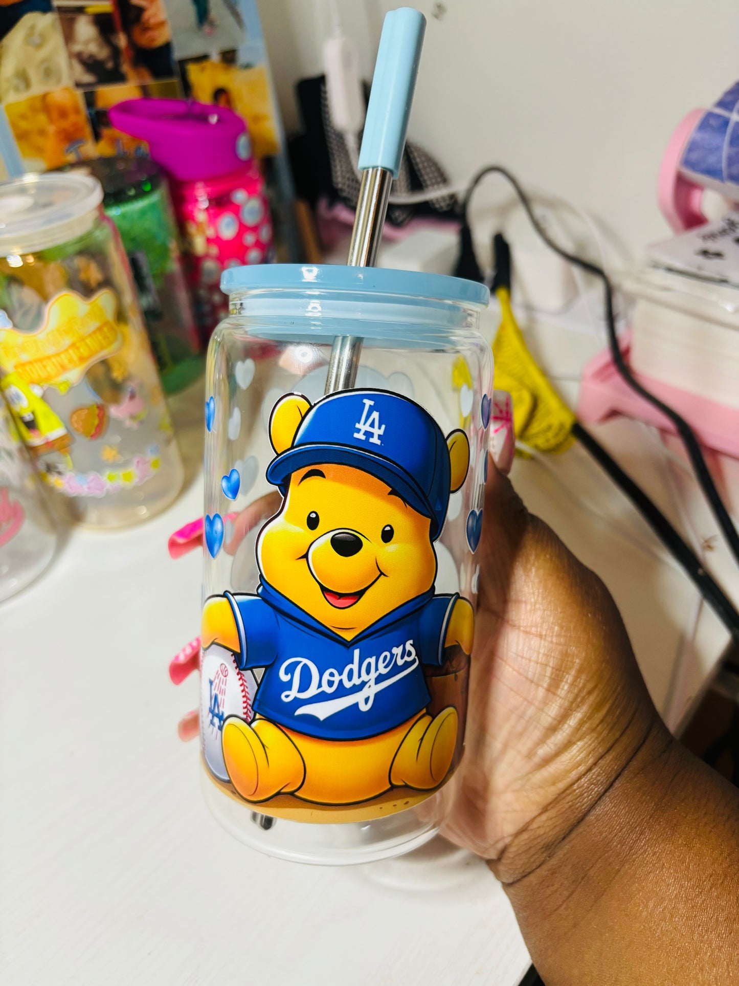 Pooh dodgers cup