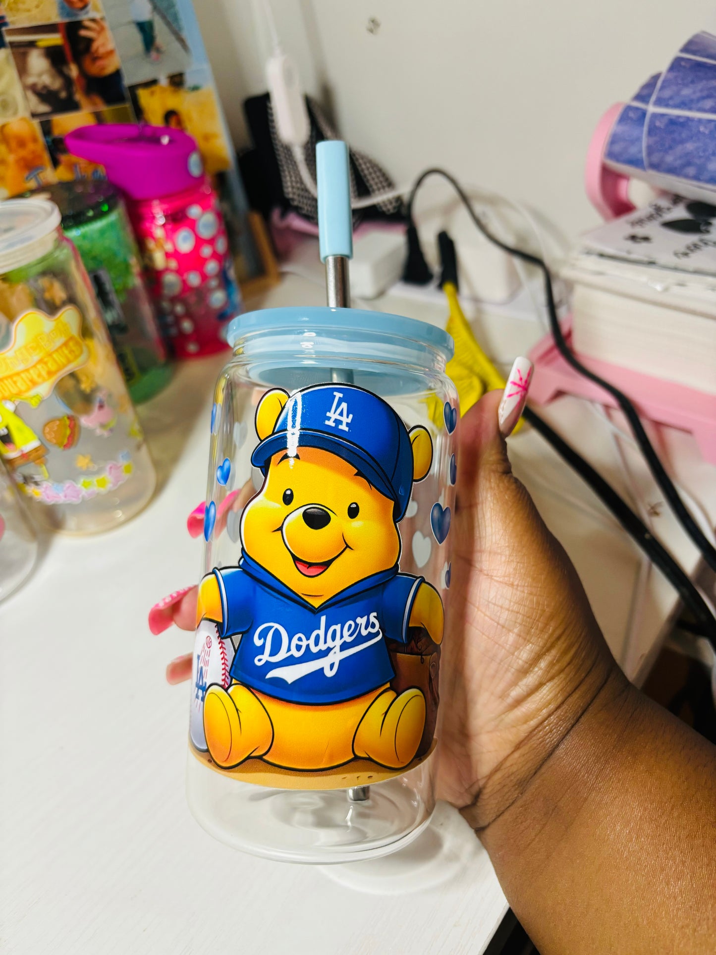 Pooh dodgers cup