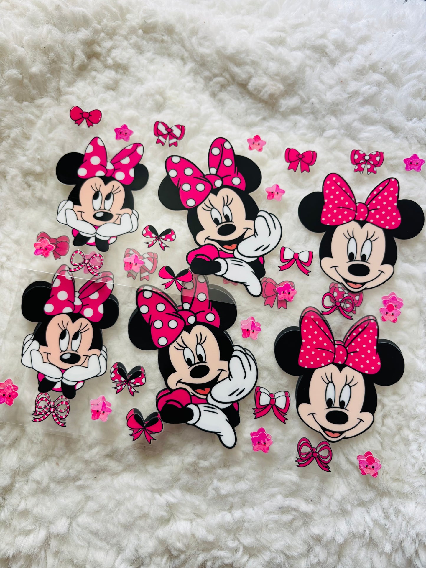 Minnie head uvdtf wrap