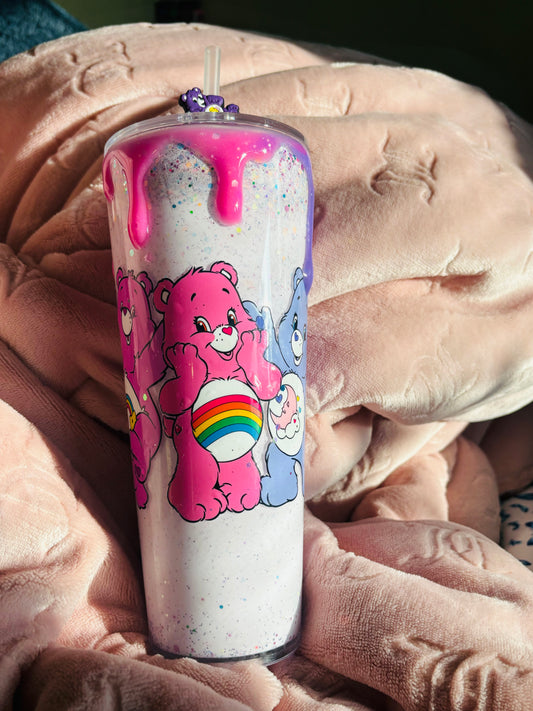 Care Bears pt.2 24oz acrylic tumbler