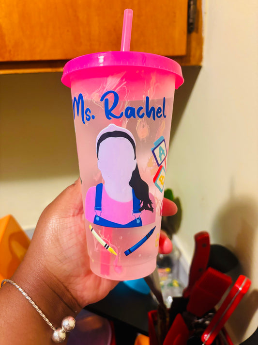 Ms.Rachel color changing cup