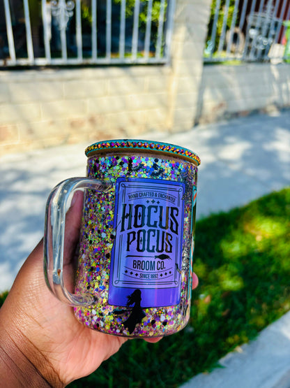 Hocus pocus snow globe mug