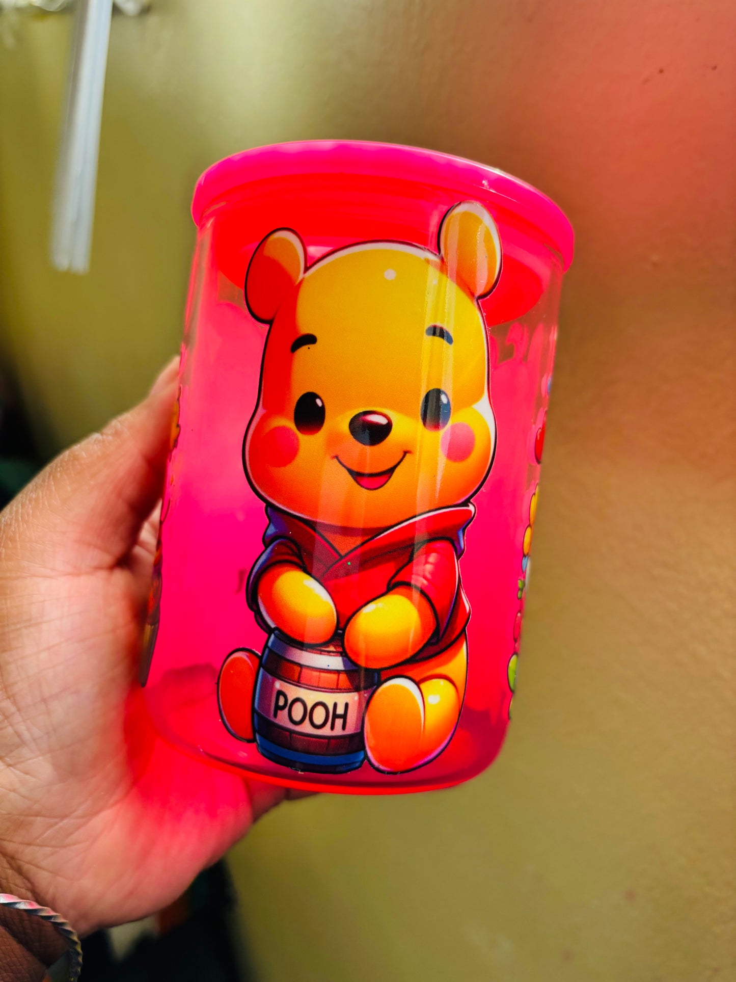 Baby Pooh gradient mug