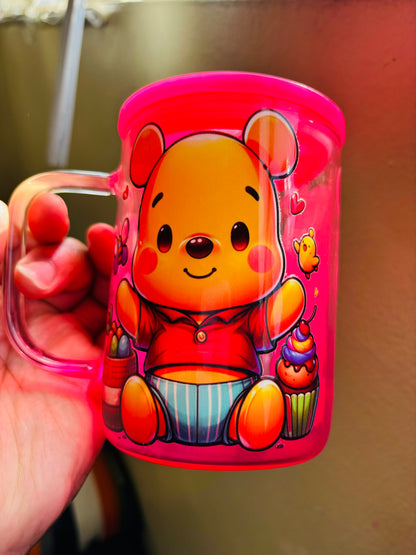 Baby Pooh gradient mug