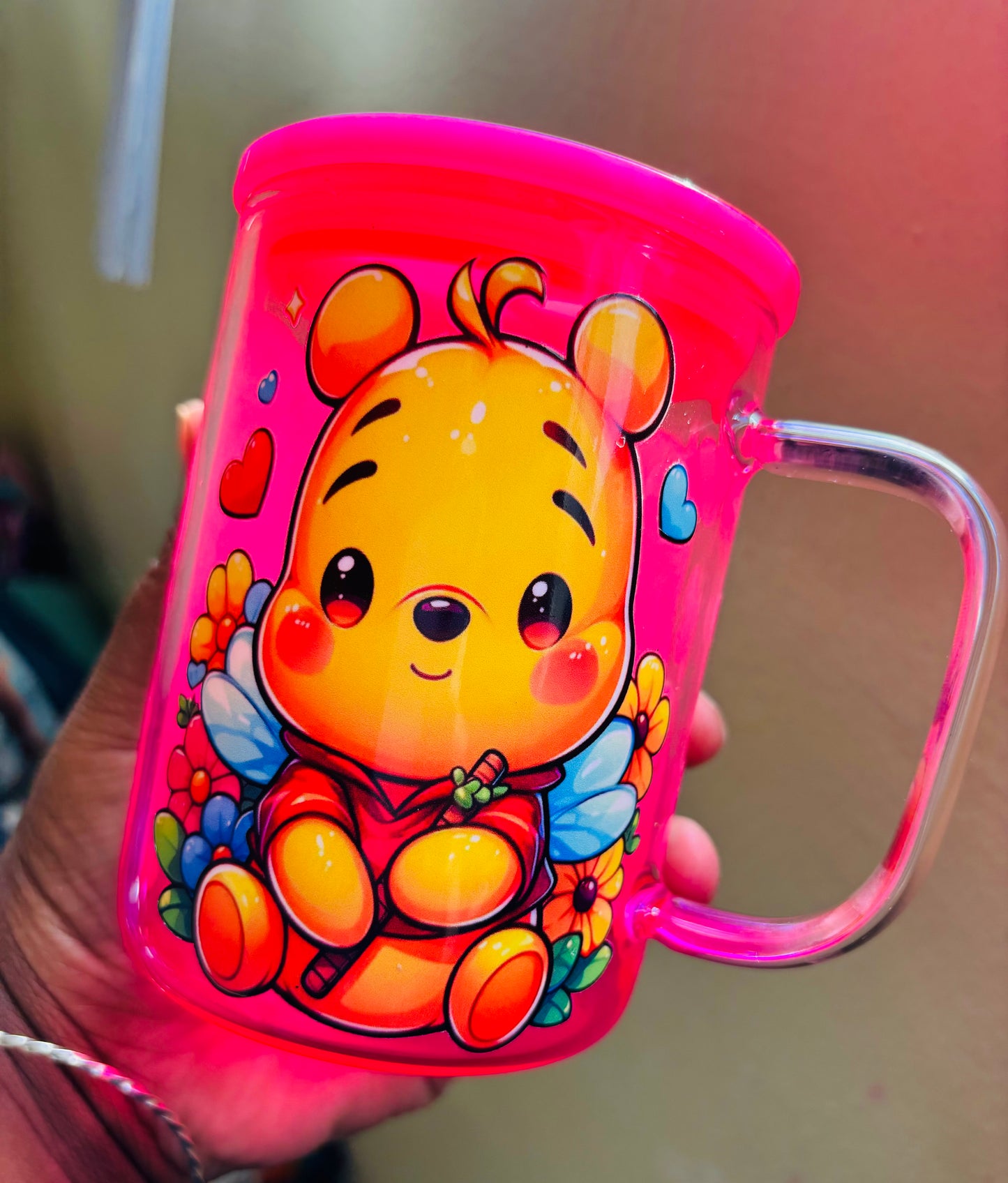 Baby Pooh gradient mug