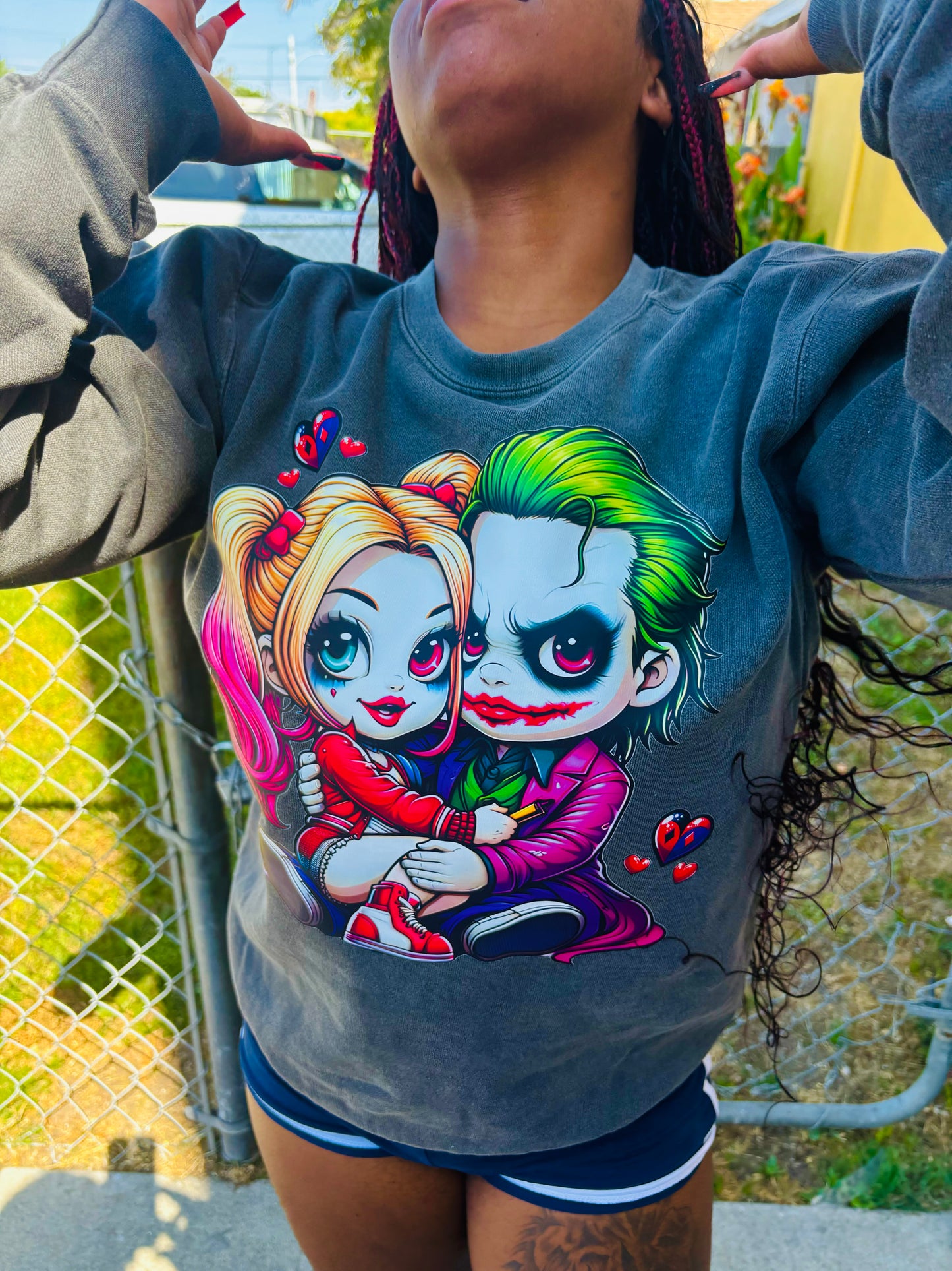 Harleyxjoker crewneck