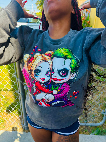 Harleyxjoker crewneck