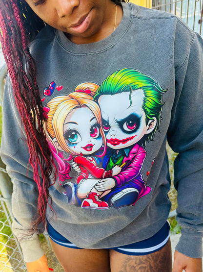 Harleyxjoker crewneck