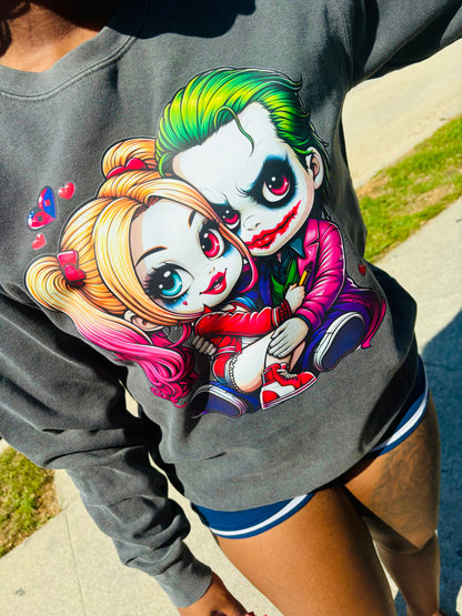 Harleyxjoker crewneck