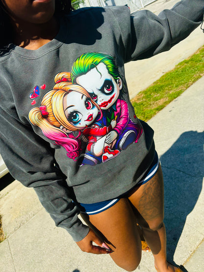 Harleyxjoker crewneck