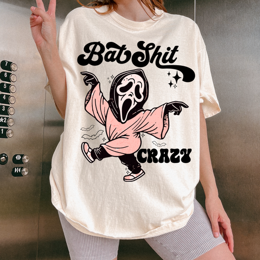 Bat shit crazy tee