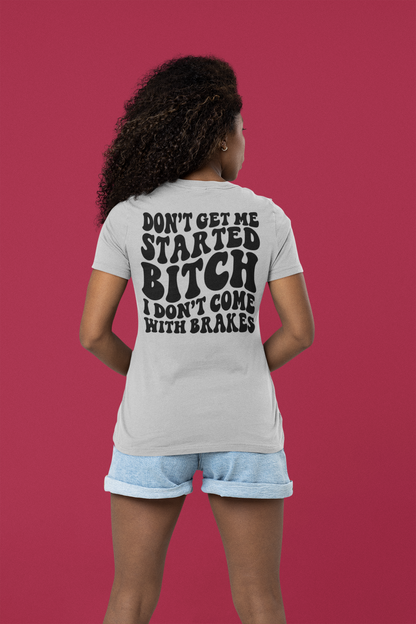 All gas no breaks Unisex Heavy Cotton Tee