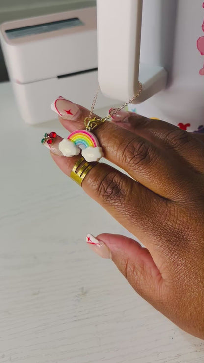 Rainbow 40oz handle chain