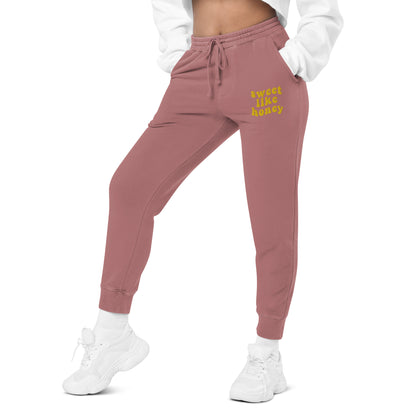 Sweet Like Honey Unisex pigment-dyed sweatpants