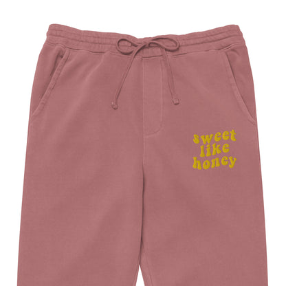 Sweet Like Honey Unisex pigment-dyed sweatpants