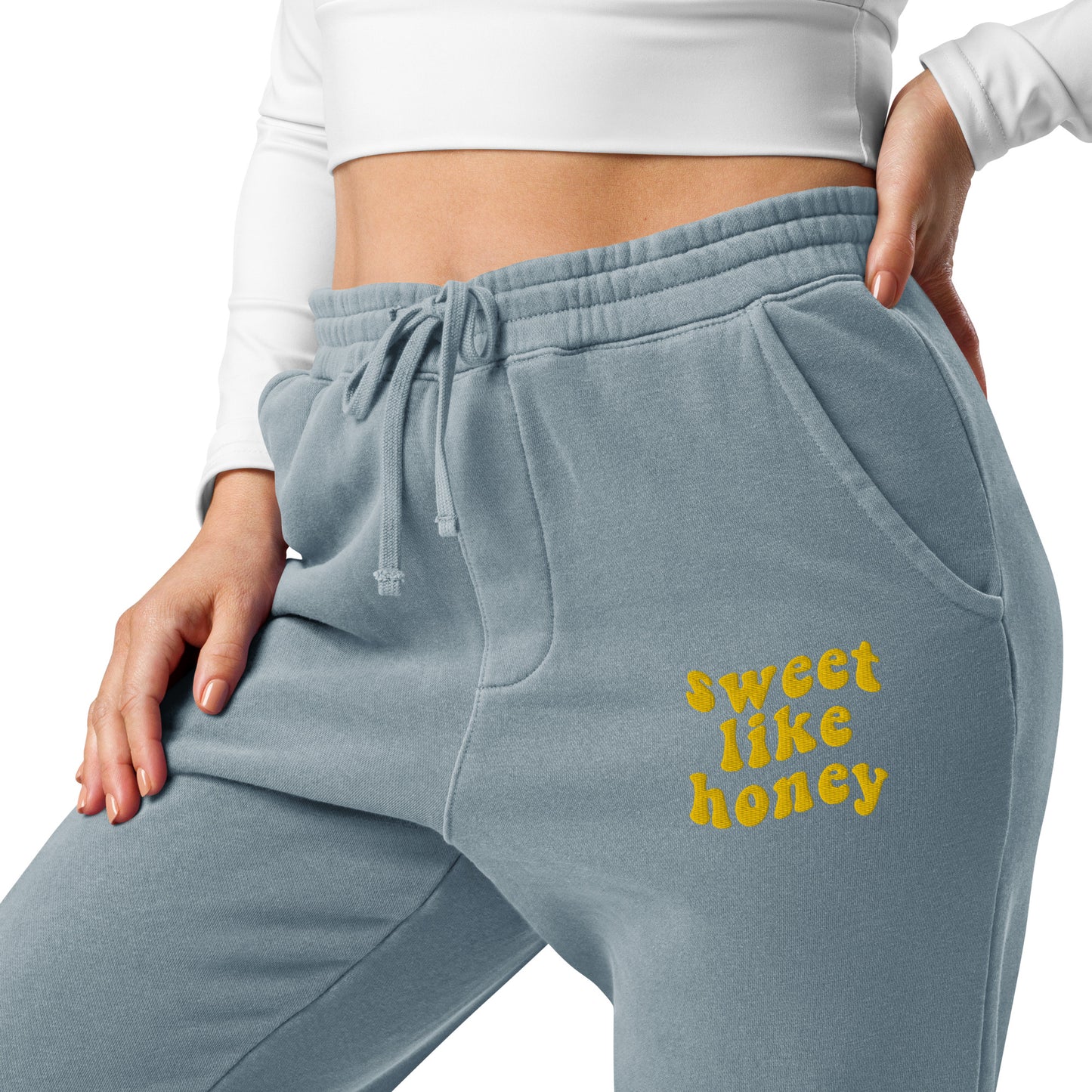 Sweet Like Honey Unisex pigment-dyed sweatpants